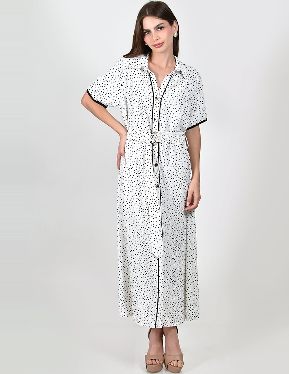 Vestido midi casual para mujer Vestido midi casual para mujer