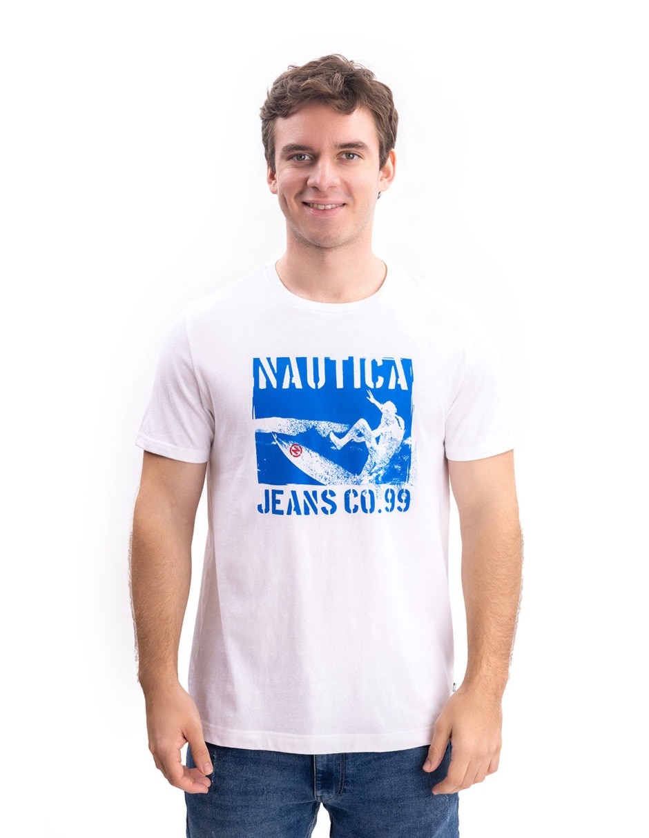 Playera cuello redondo para hombre