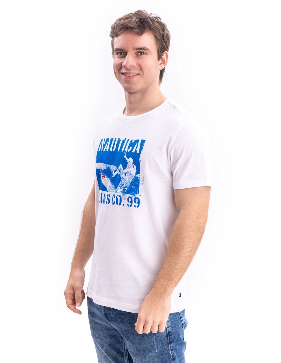 Playera cuello redondo para hombre 4
