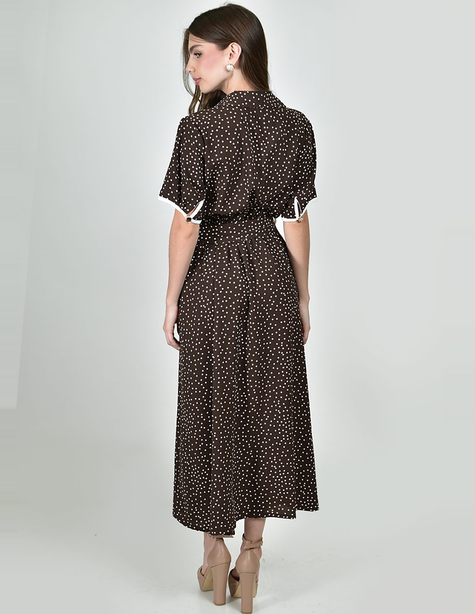 Vestido midi casual para mujer 4