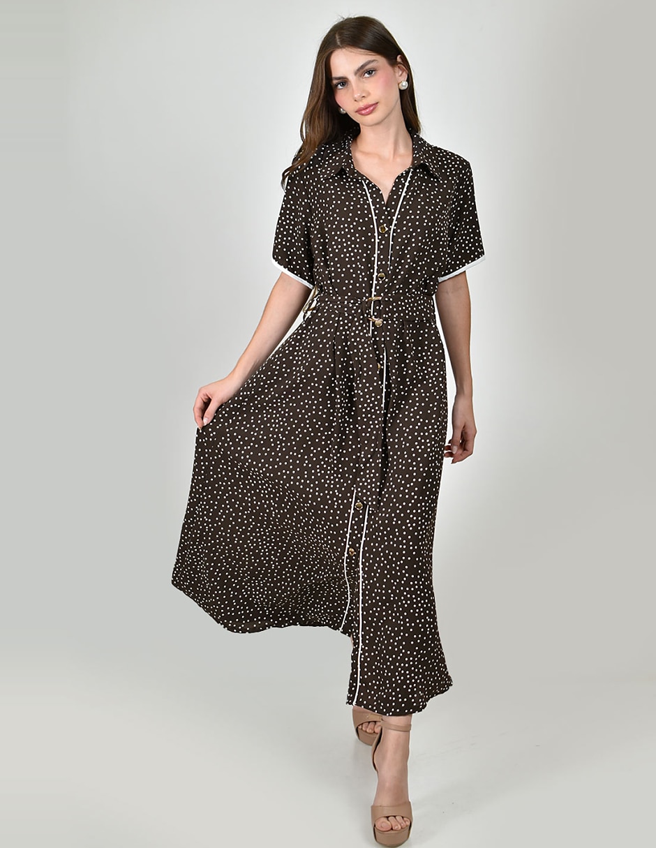 Vestido midi casual para mujer 2