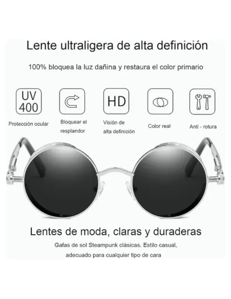 Lentes de sol para hombre
