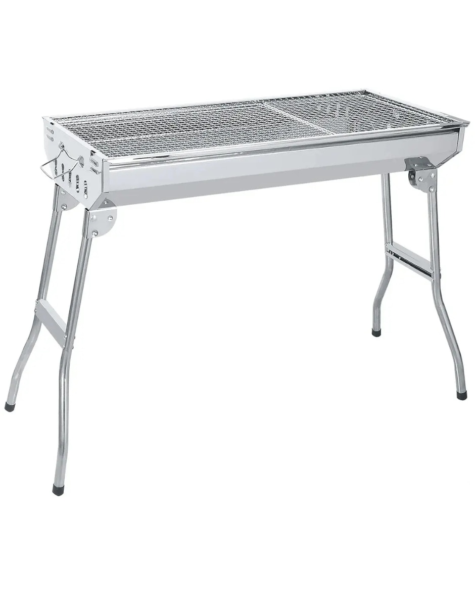 Asador carbón de metal