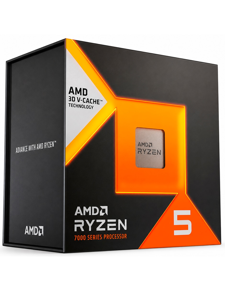 Procesador RYZEN 5 7600X3D con 6 núcleos