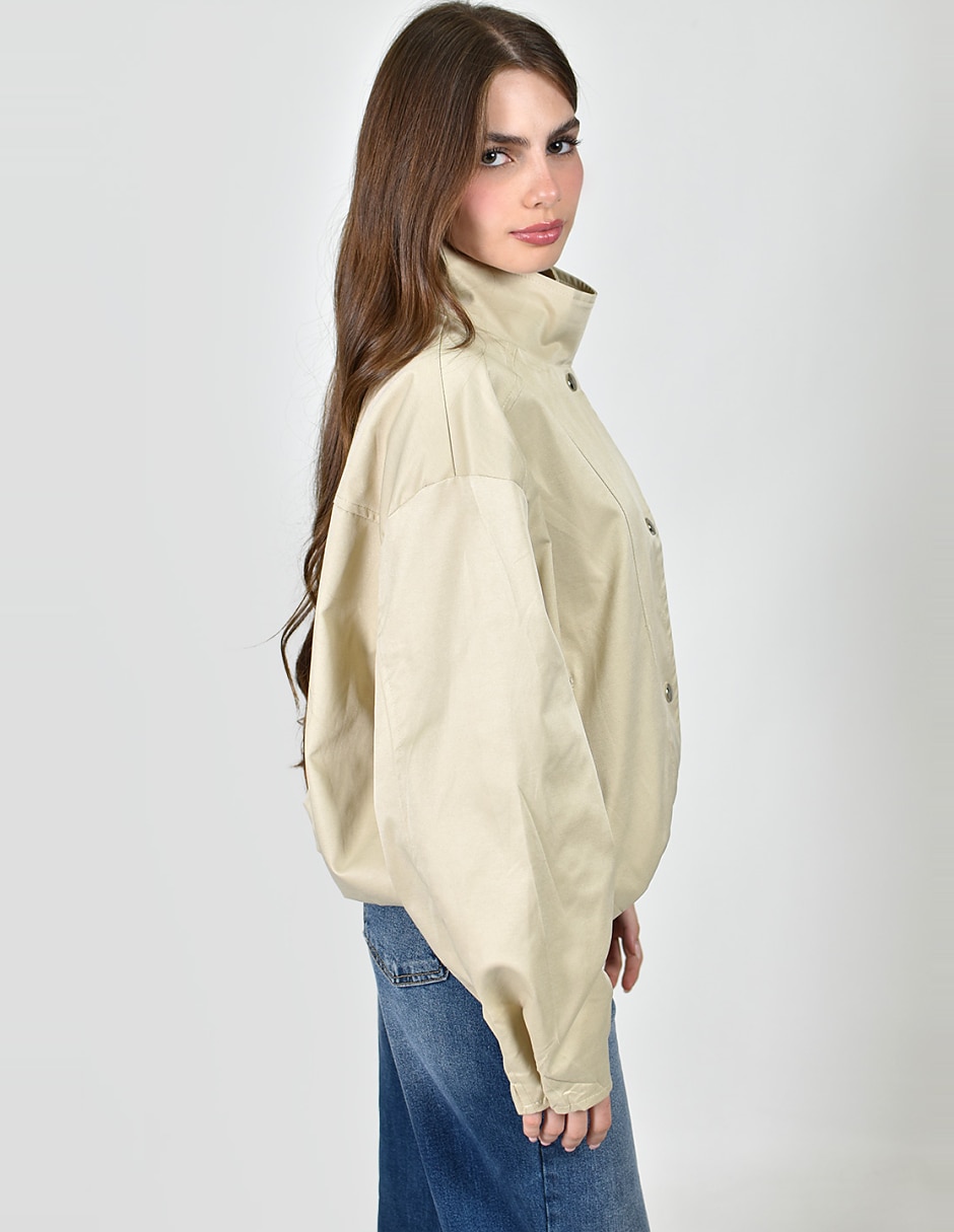 Chamarra bomber roman fashion para mujer 5