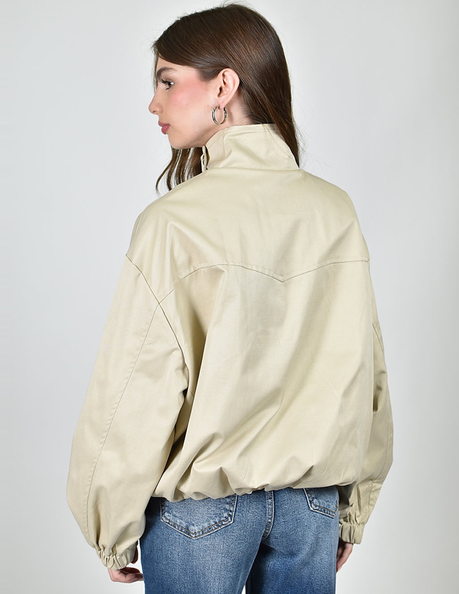 Chamarra bomber roman fashion para mujer 4