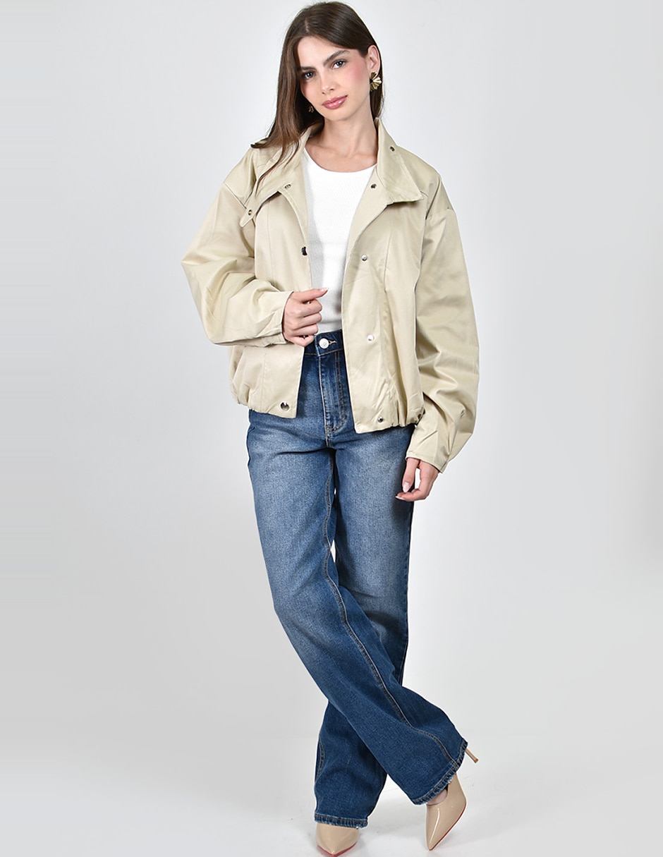 Chamarra bomber roman fashion para mujer 3
