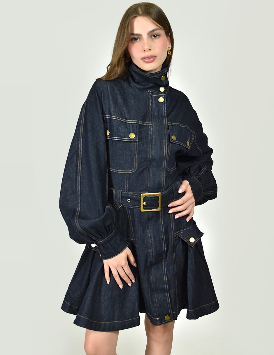 Vestido corto casual para mujer