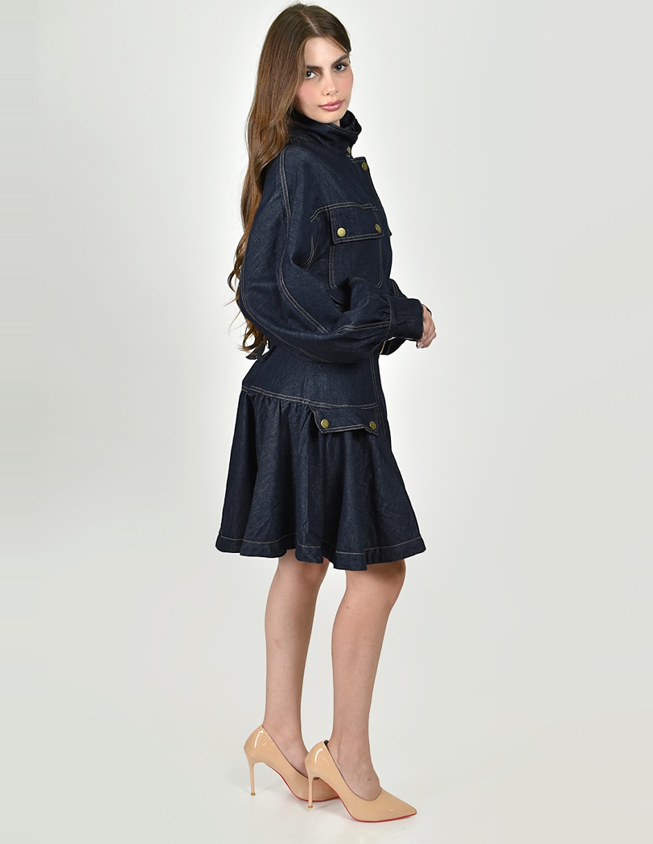 Vestido corto casual para mujer 6