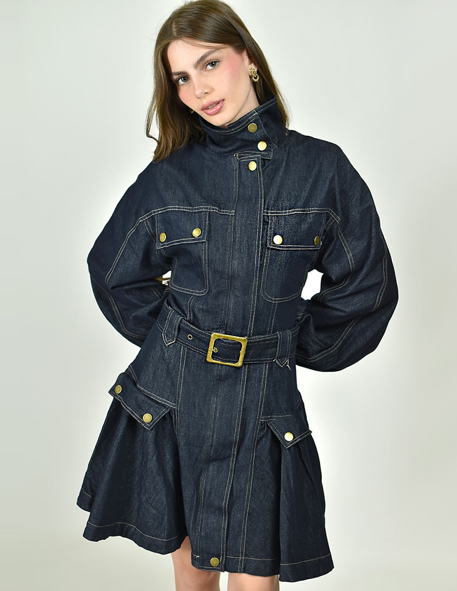 Vestido corto casual para mujer 4