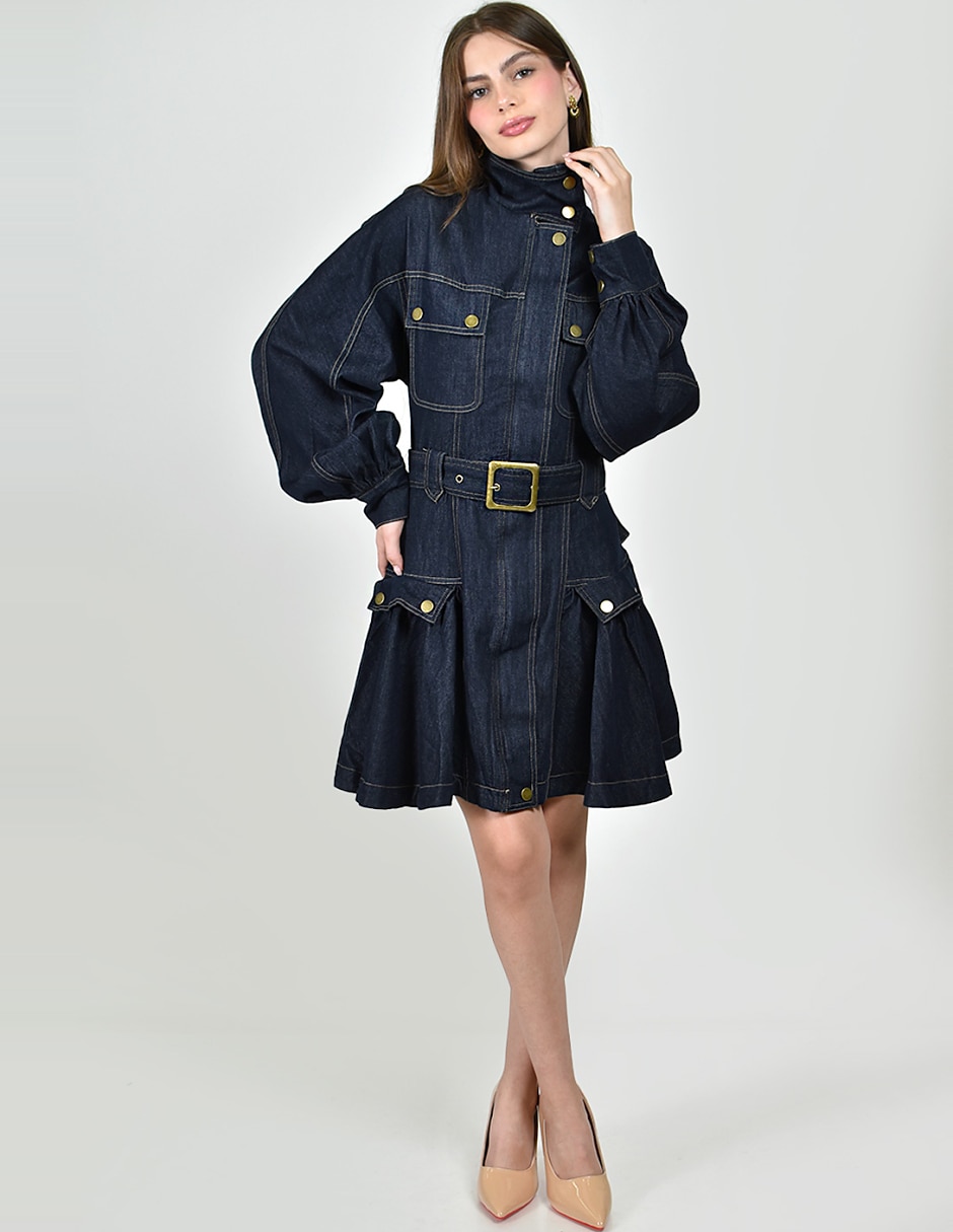 Vestido corto casual para mujer 7