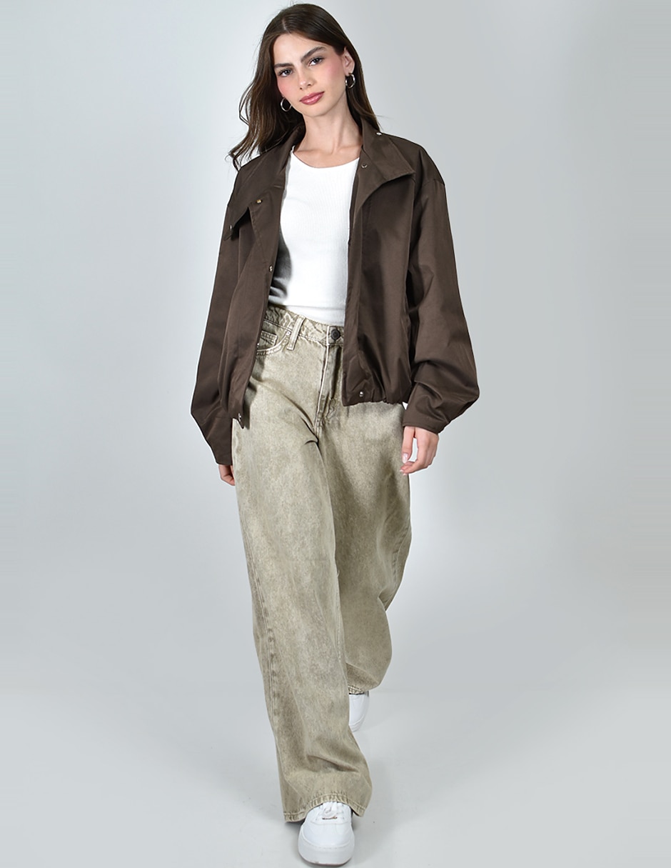 Chamarra bomber roman fashion para mujer 3