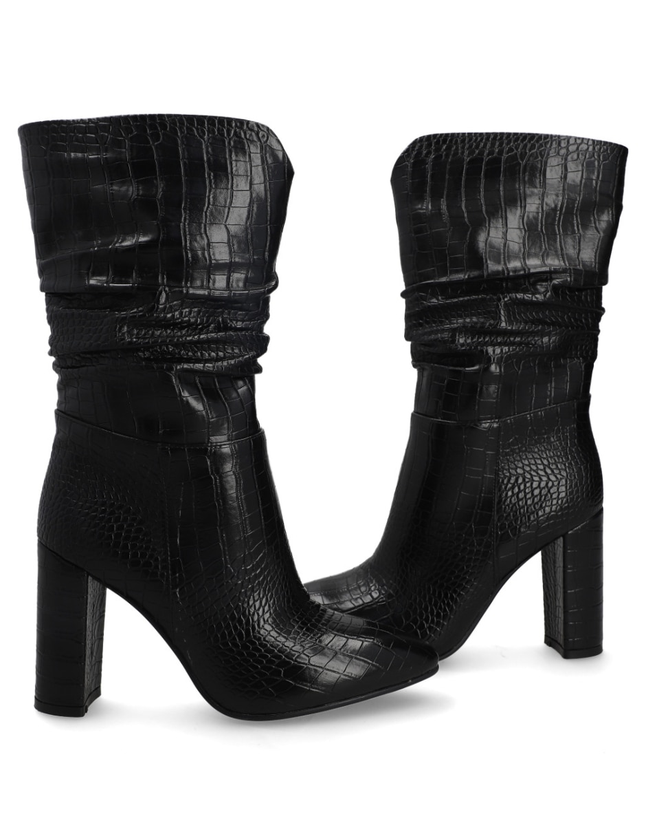 Bota media pierna para mujer 4
