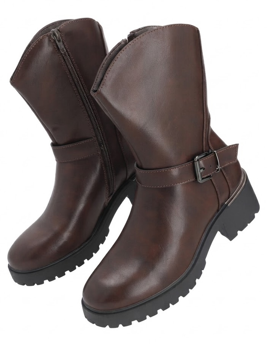 Bota media pierna para mujer 3