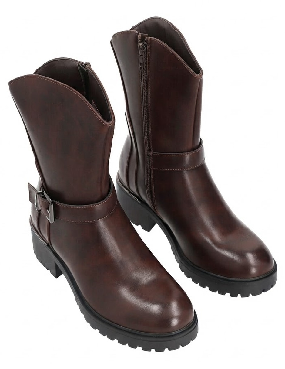 Bota media pierna para mujer 4