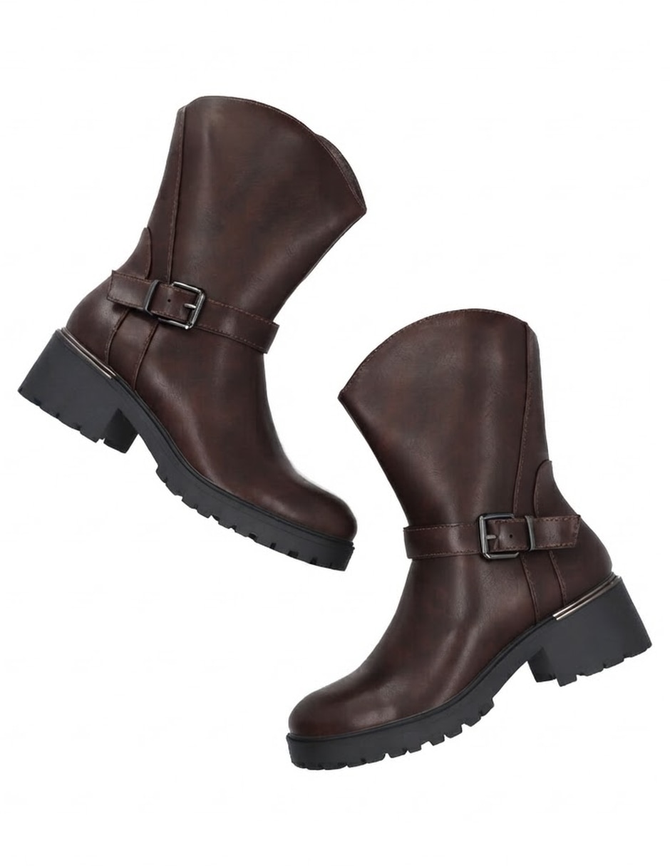 Bota media pierna para mujer 6