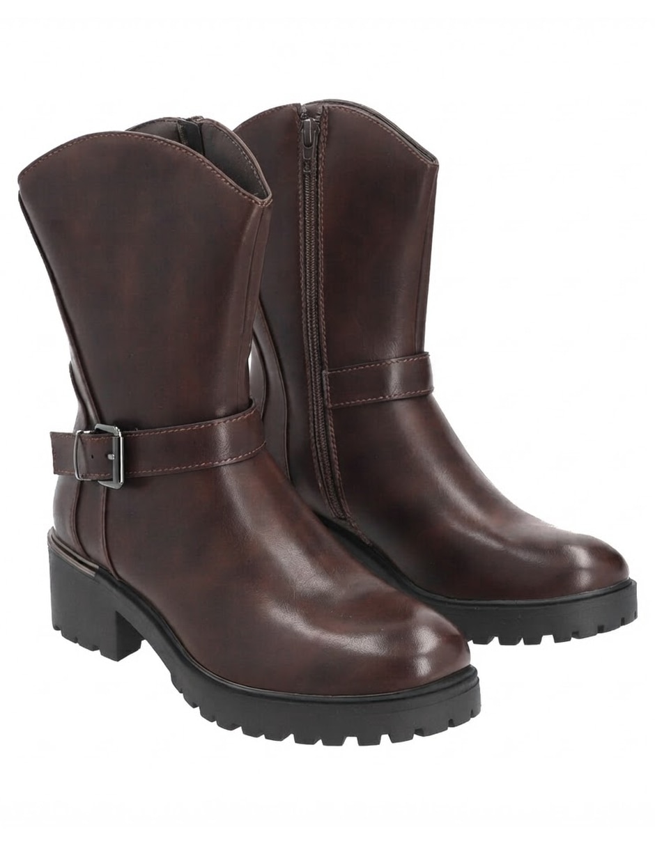 Bota media pierna para mujer 7