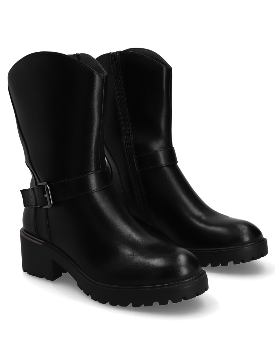 Bota media pierna para mujer 4