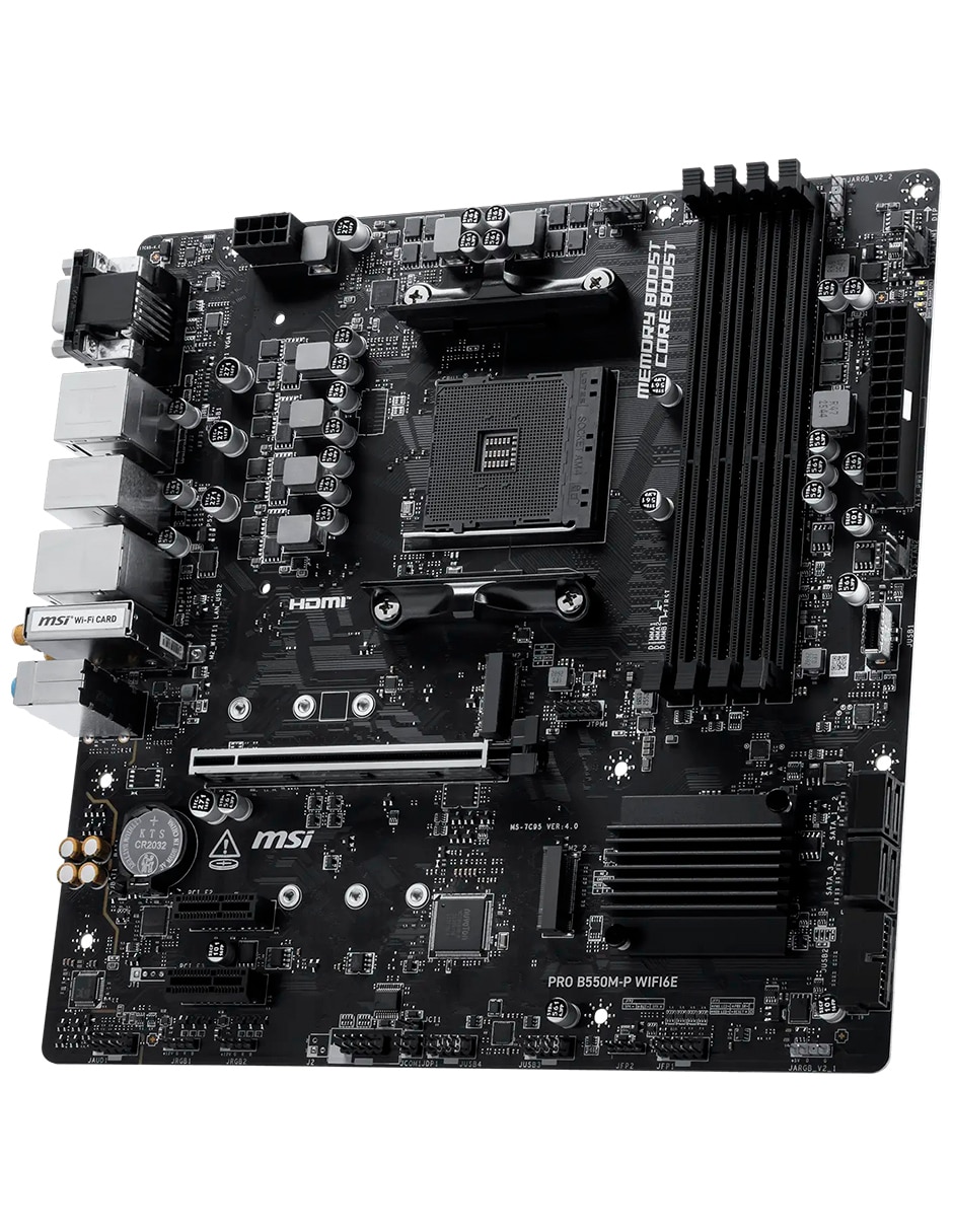 Tarjeta madre B550M-P MSI PRO WIFI6E 2