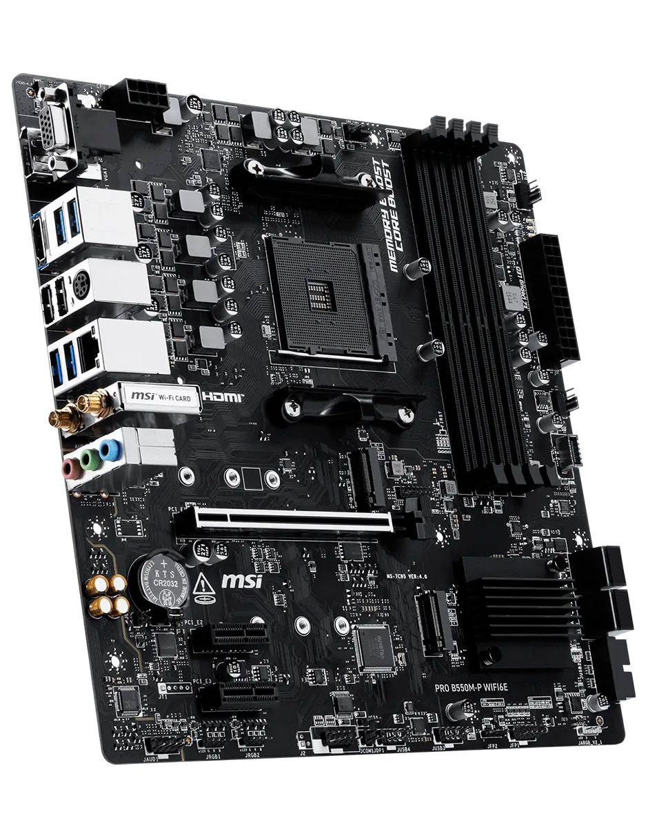 Tarjeta madre B550M-P MSI PRO WIFI6E 3