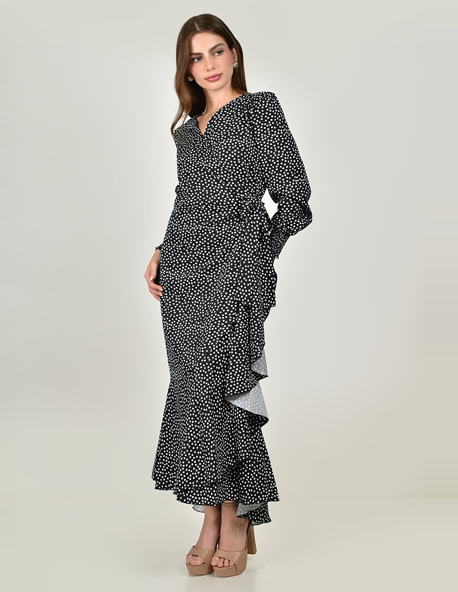 Vestido midi casual para mujer