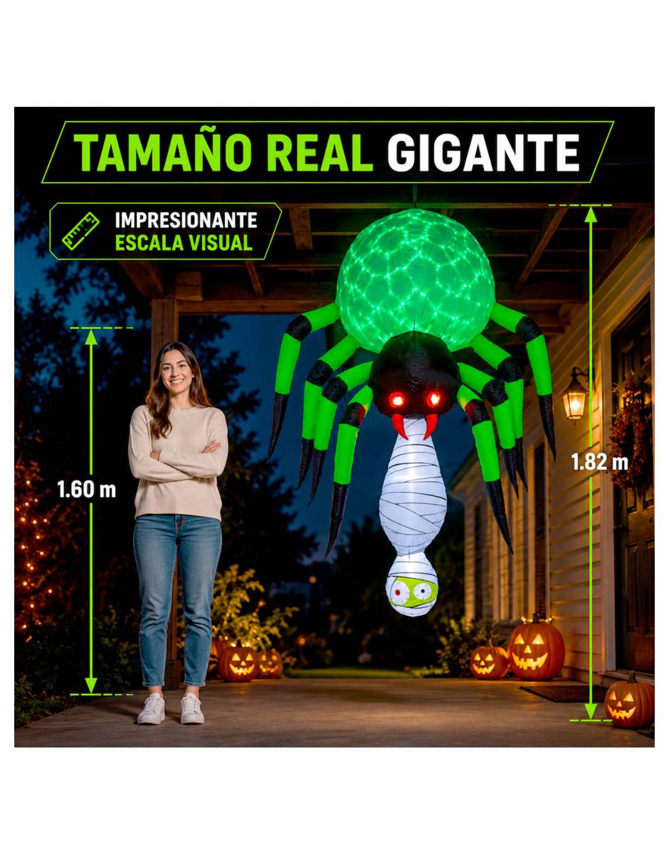 Figura decorativa con forma de araña 10