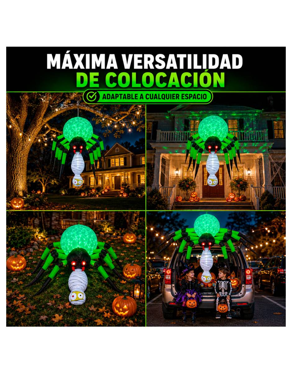 Figura decorativa con forma de araña 5