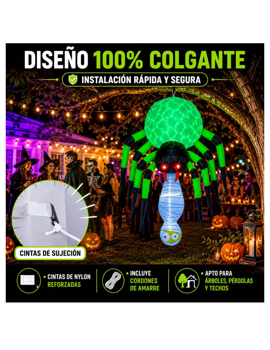 Figura decorativa con forma de araña 9