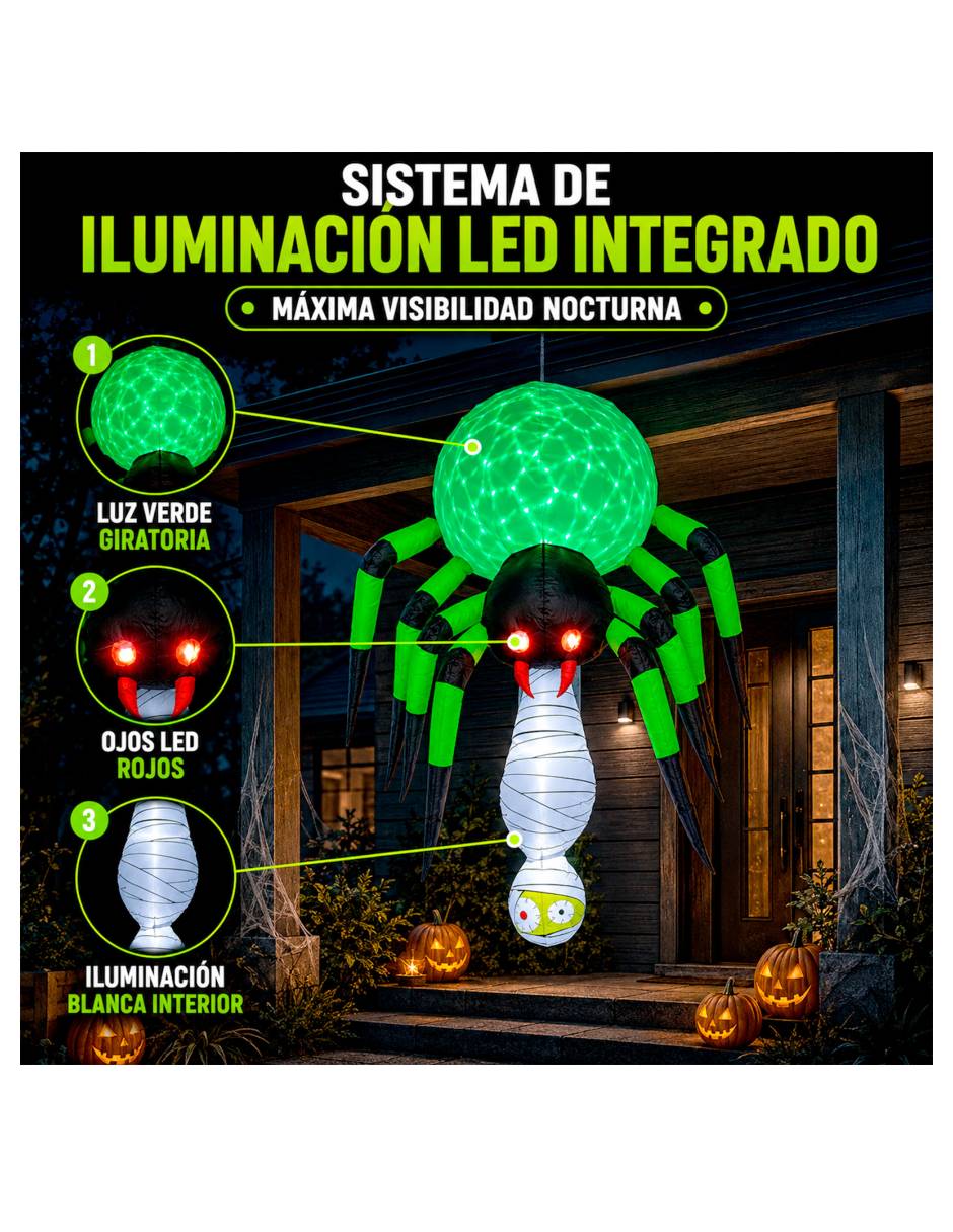 Figura decorativa con forma de araña 6
