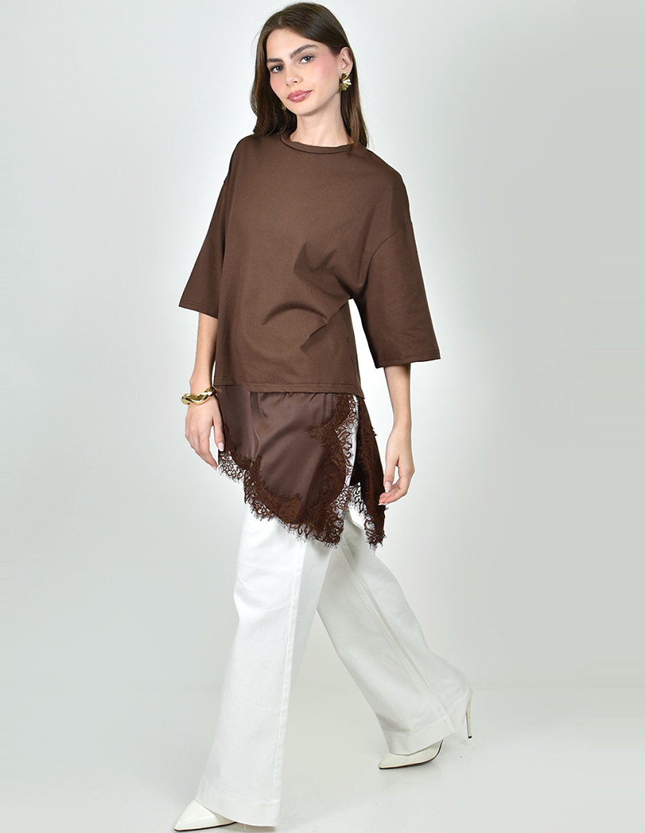 Blusa manga 3/4 para mujer 5