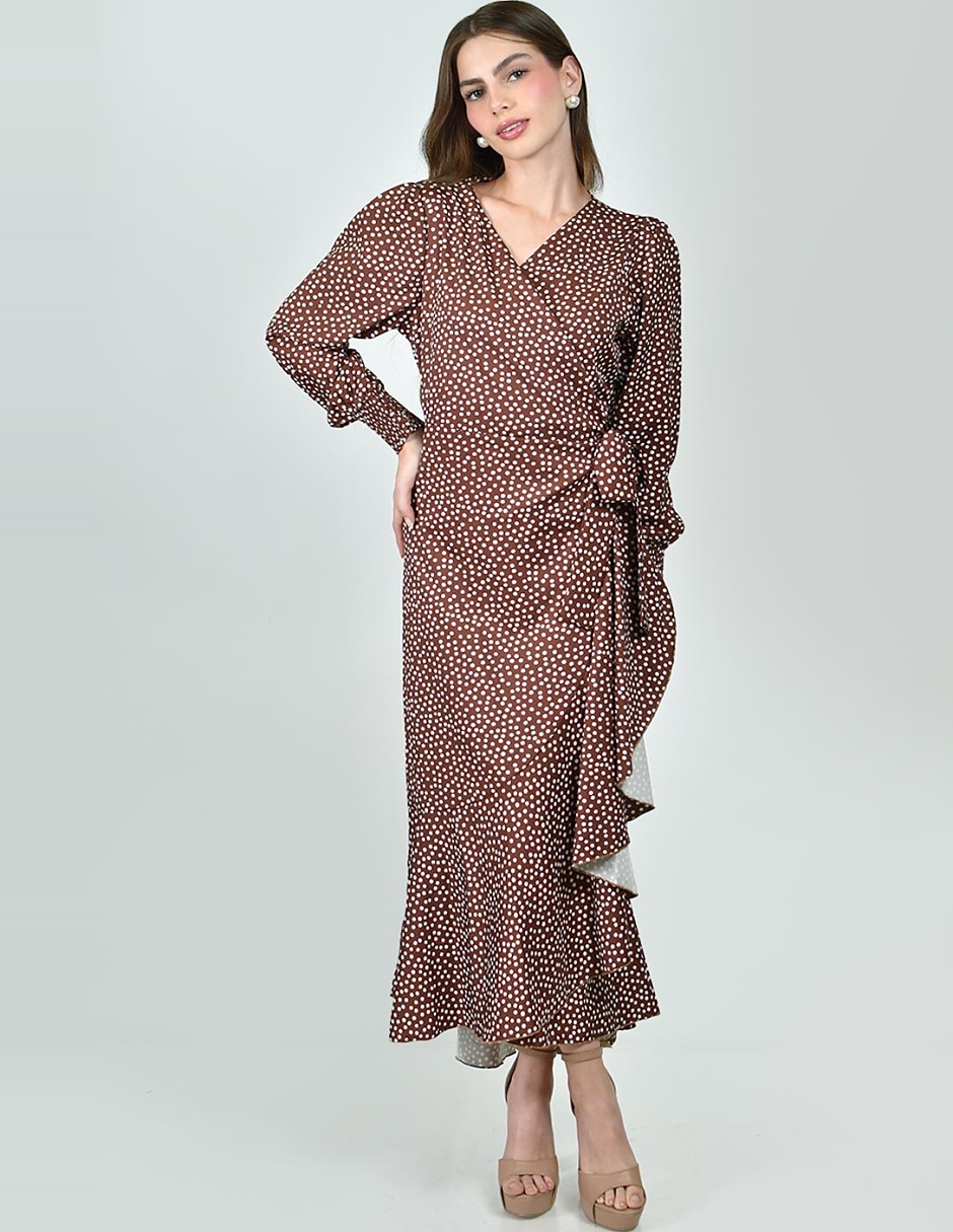 Vestido midi casual para mujer Vestido midi casual para mujer