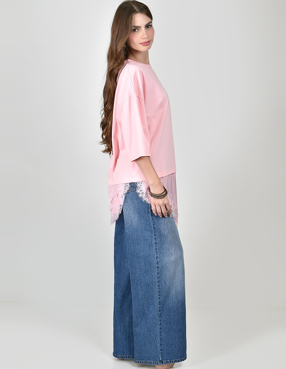 Blusa manga 3/4 para mujer 5