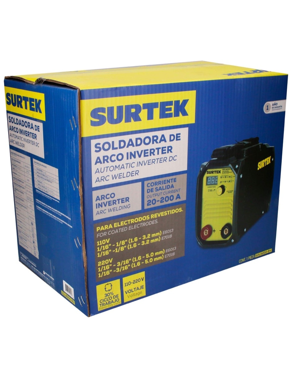 Soldadora SOLI4200-BV 200 A 5