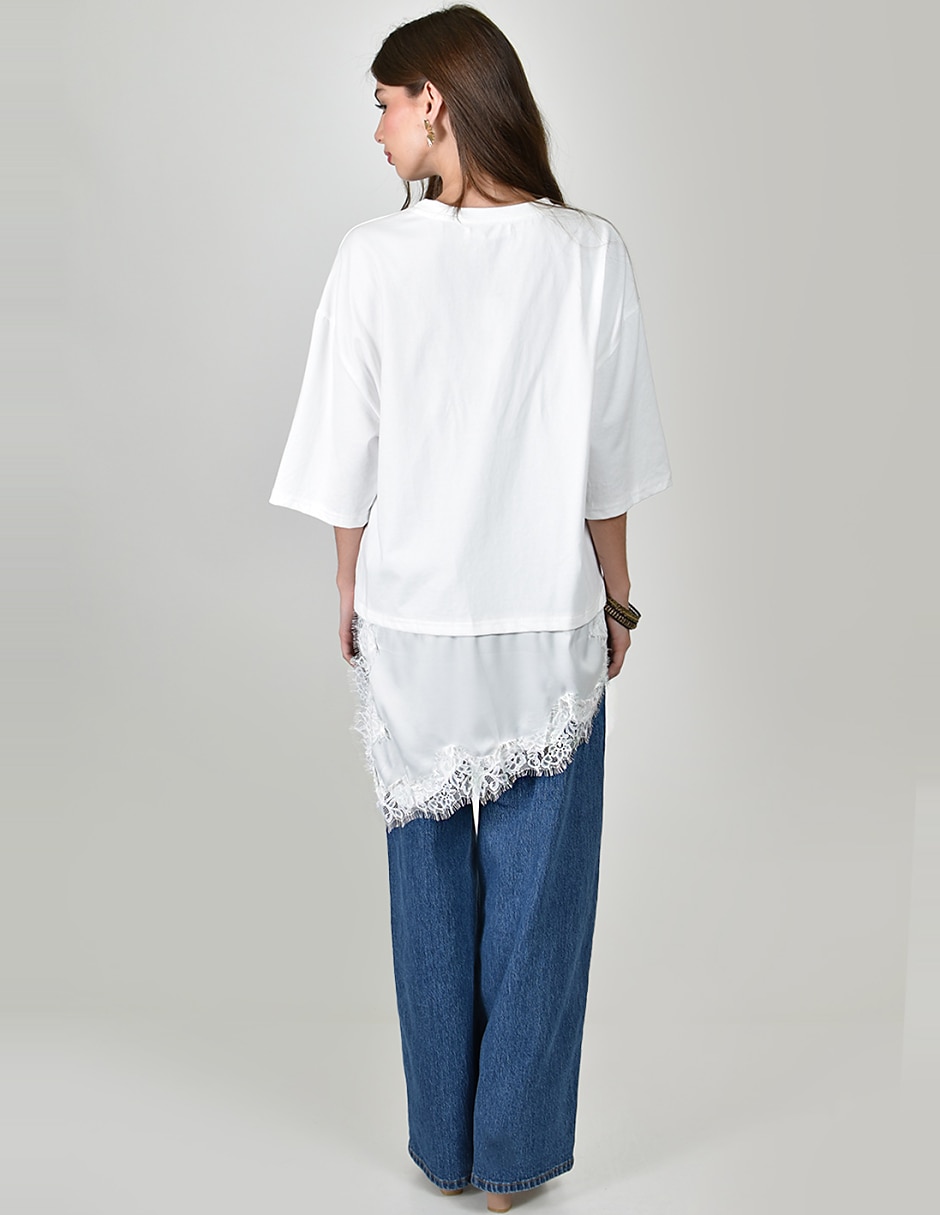 Blusa manga 3/4 para mujer 5