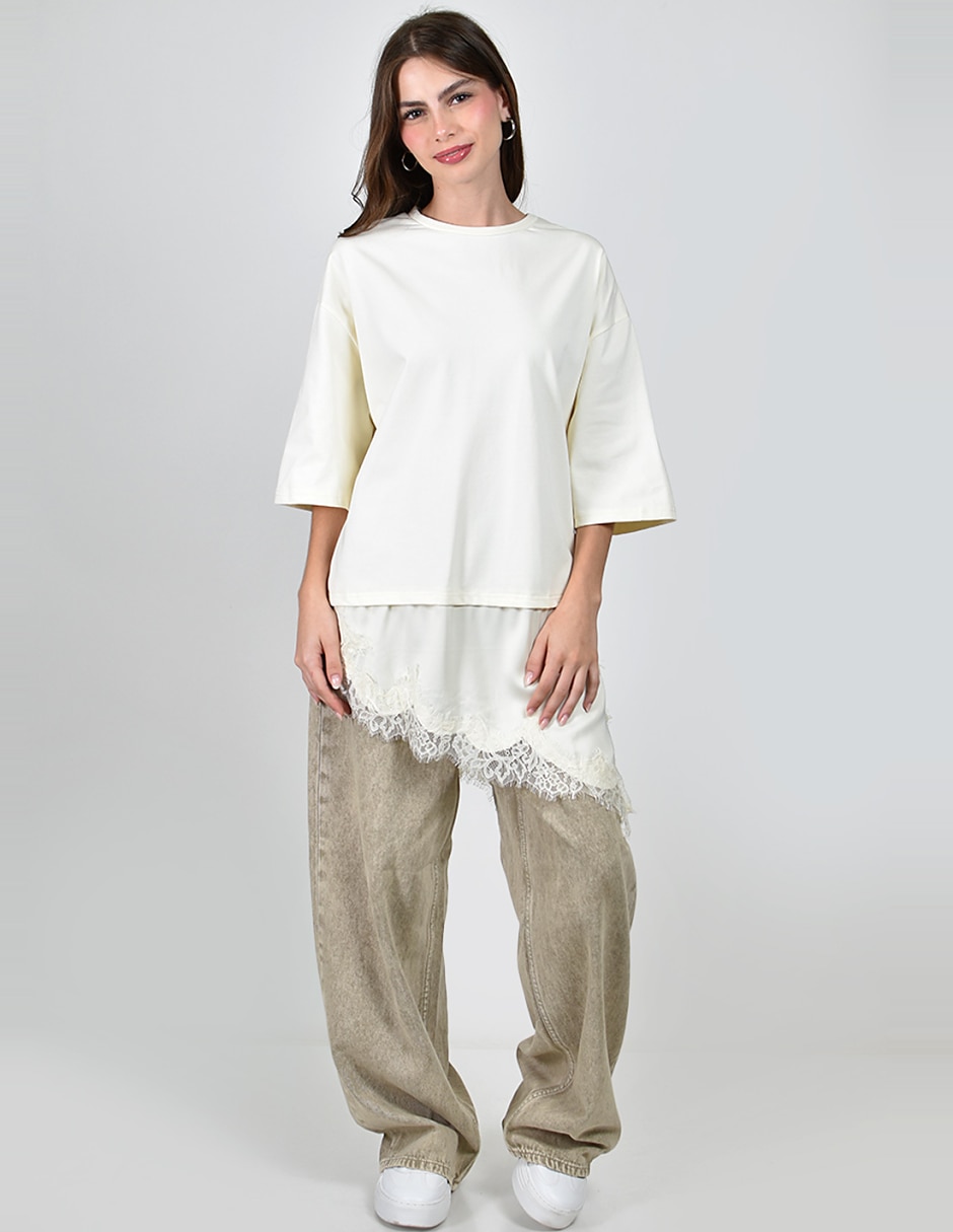 Blusa manga 3/4 para mujer 2