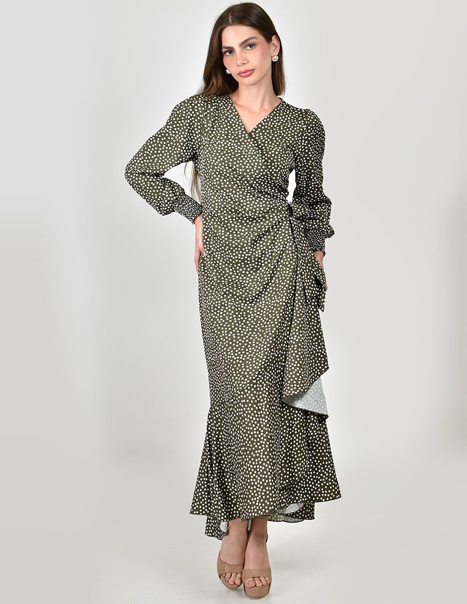 Vestido midi casual para mujer Vestido midi casual para mujer