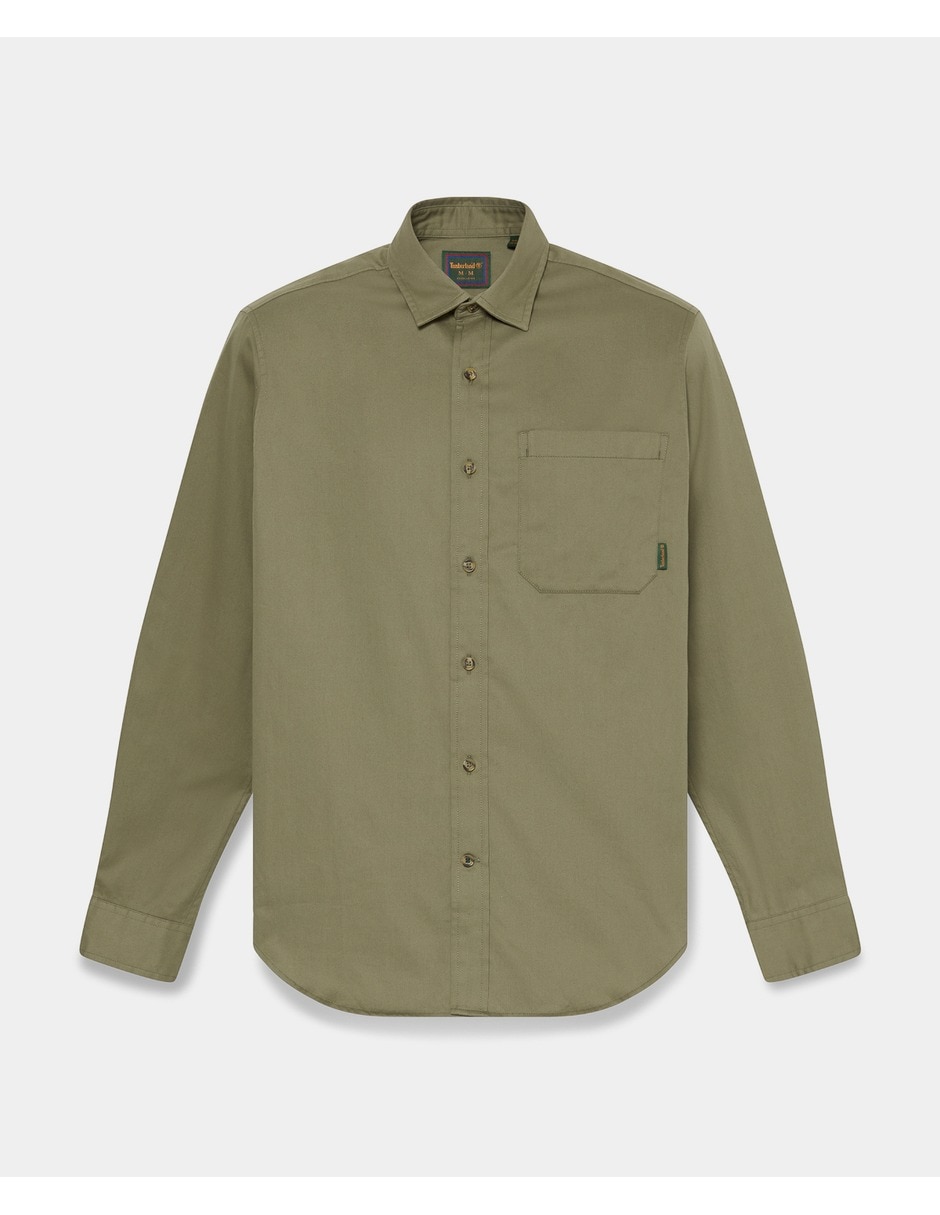 Camisa casual manga larga para hombre 2