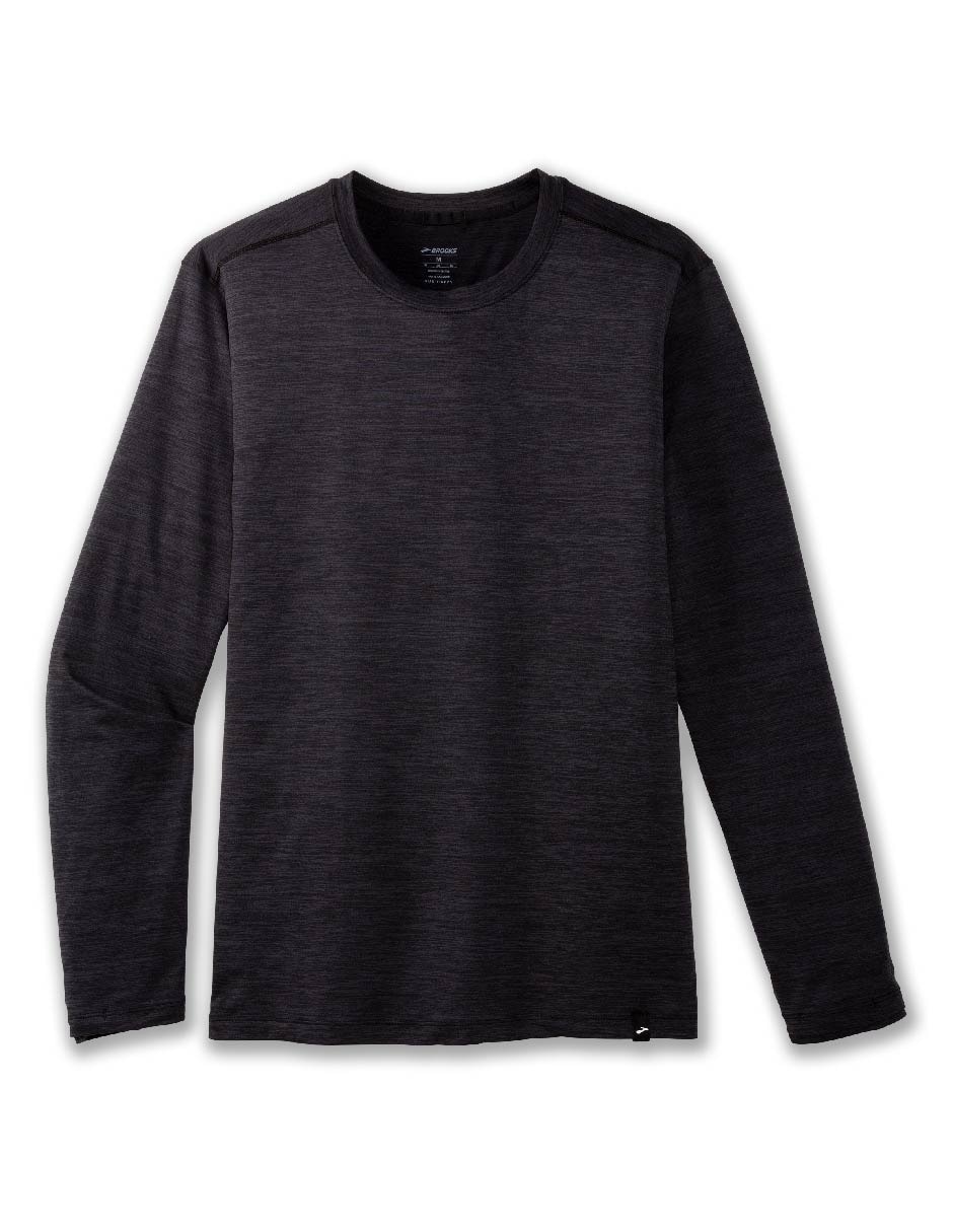 Playera deportiva para correr Luxe Long Sleeve de hombre 3