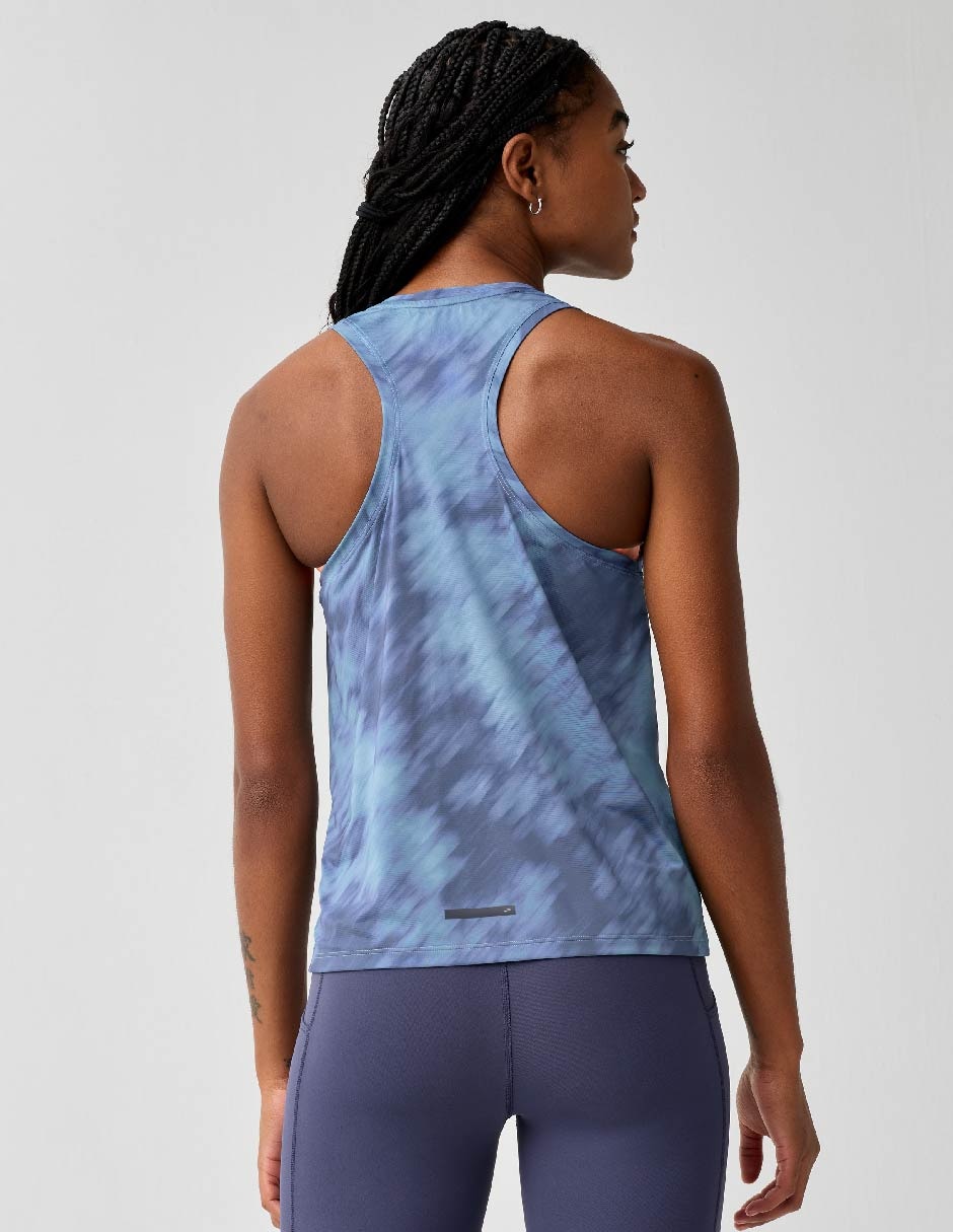 Tank top para correr Dash Printed de mujer 2