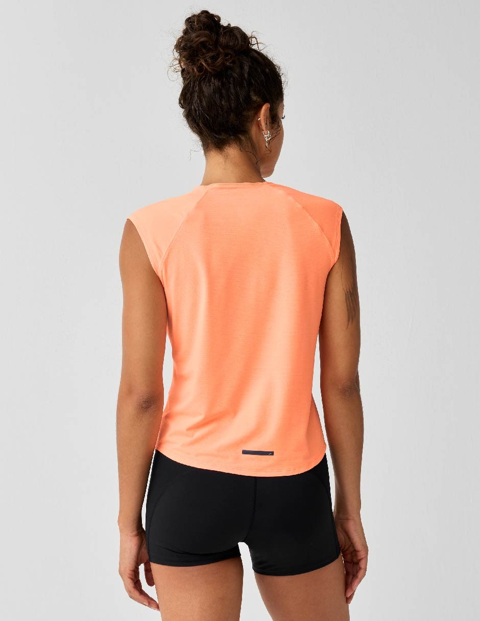 Playera deportiva para correr Dash Cooling Short Sleeve de mujer 2