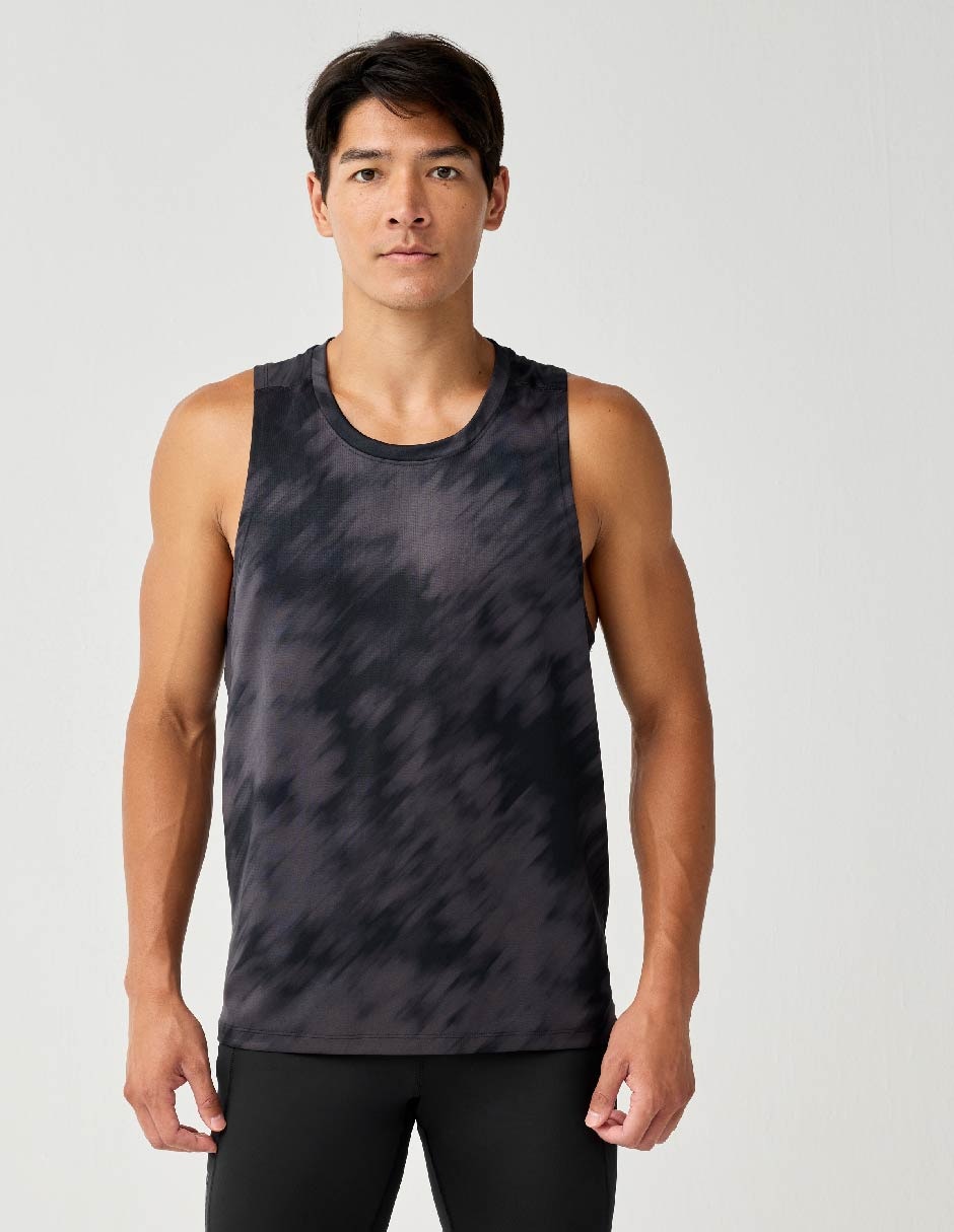 Playera deportiva para correr Dash Singlet Printed de hombre Playera deportiva para correr Dash Singlet Printed de hombre