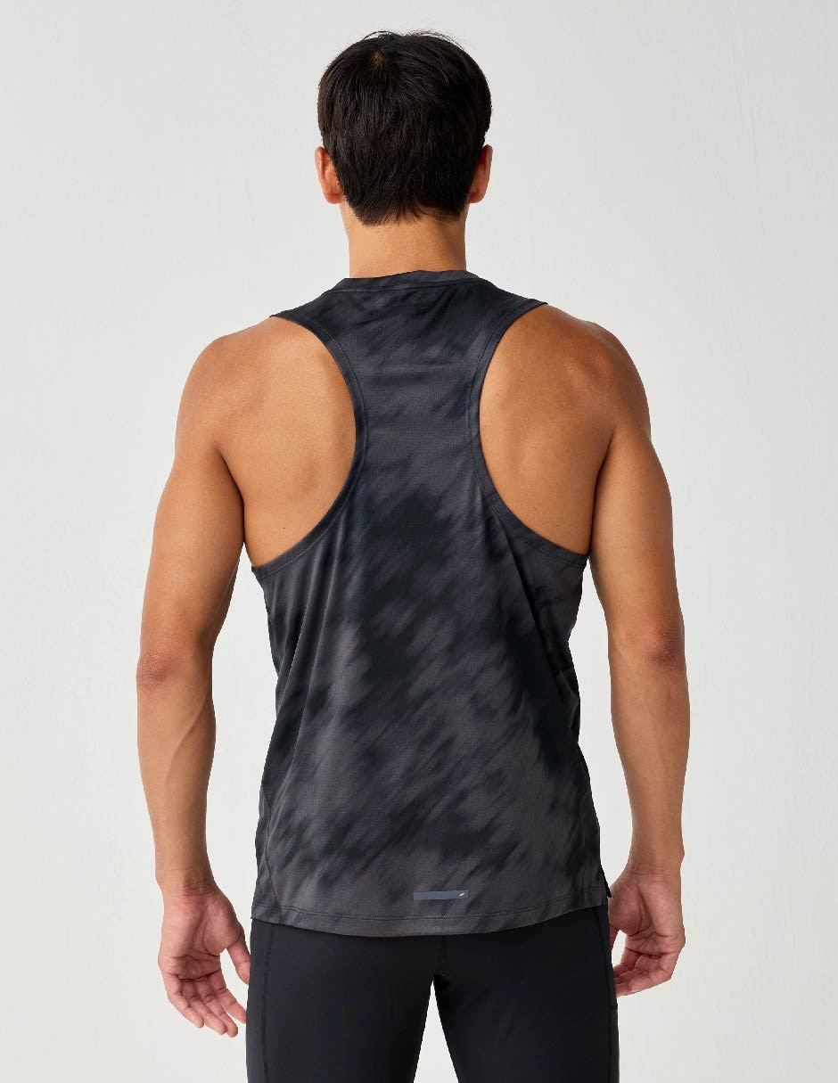 Playera deportiva para correr Dash Singlet Printed de hombre 2