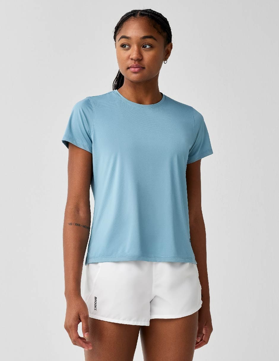 Playera deportiva para correr Dash Short Sleeve de mujer