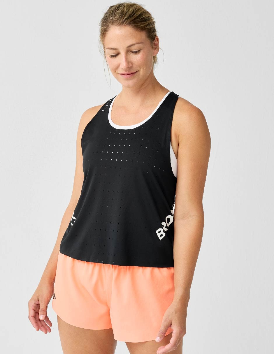 Playera deportiva para correr Hyperion Elite Singlet de mujer