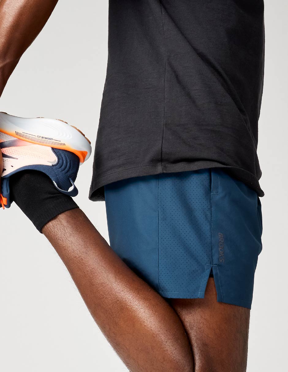 Short efecto doble prenda Dash para correr hombre 3