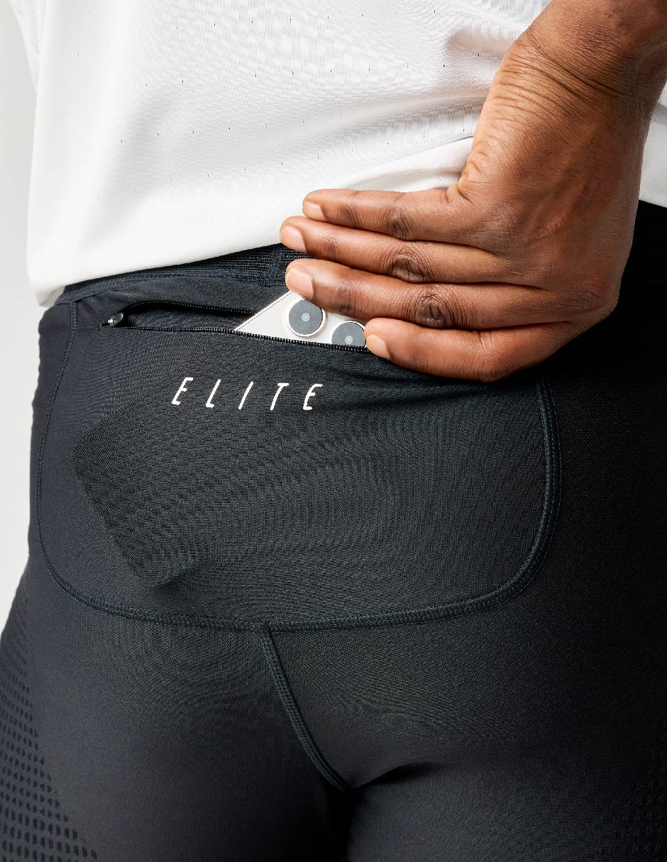 Short bolsa con cierre Hyperion Elite Half Tight para correr hombre 3