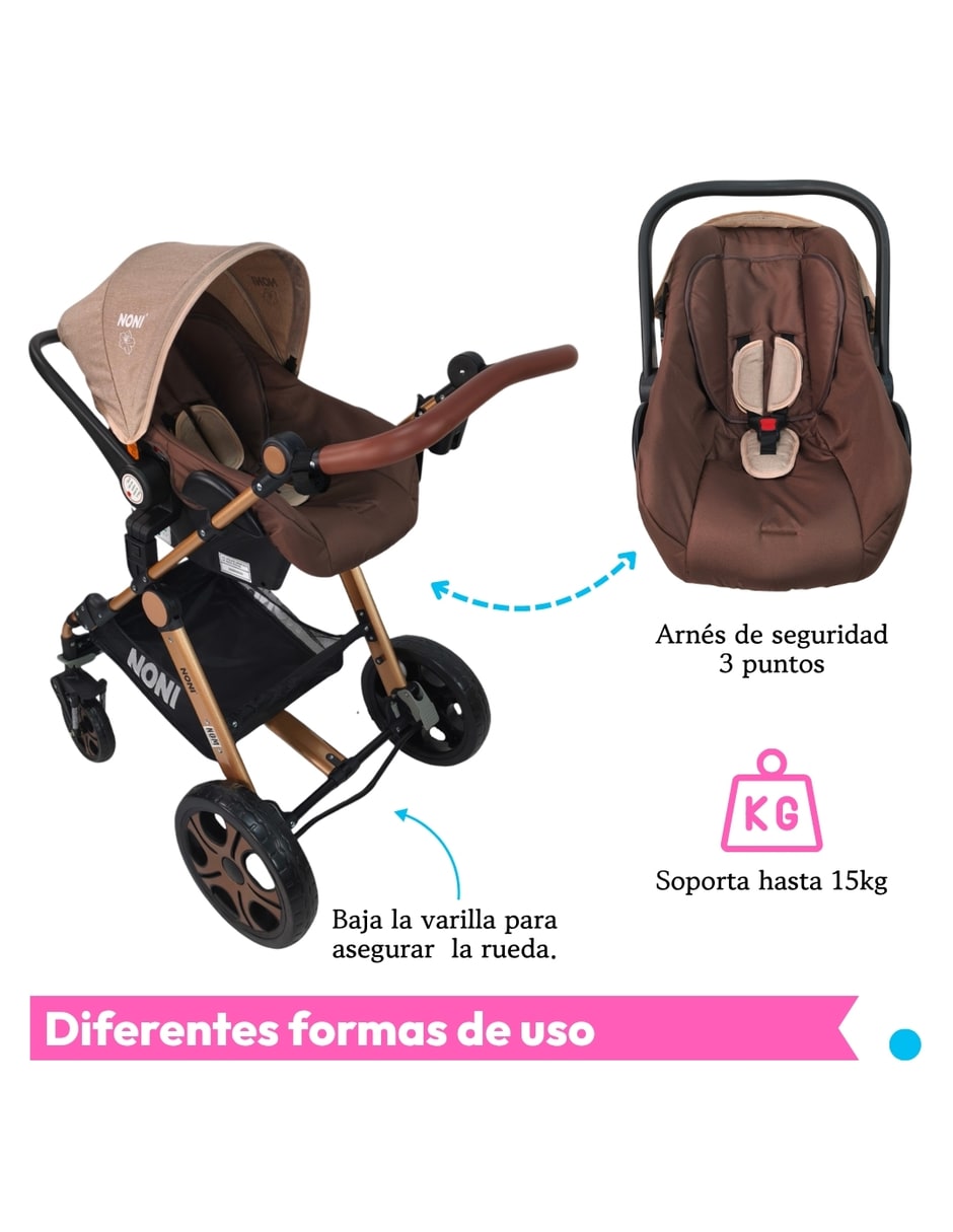 Carriola estándar carriola plegable 3
