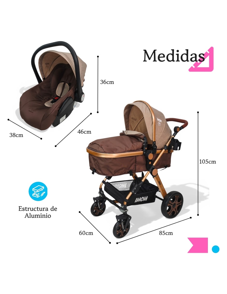 Carriola estándar carriola plegable 2