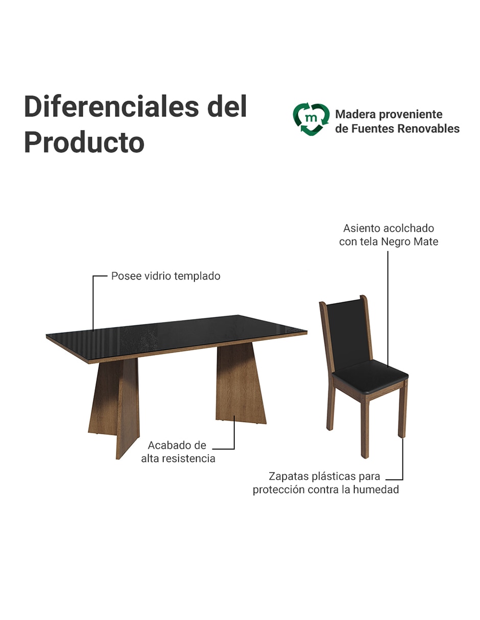 Comedor para 6 personas 8