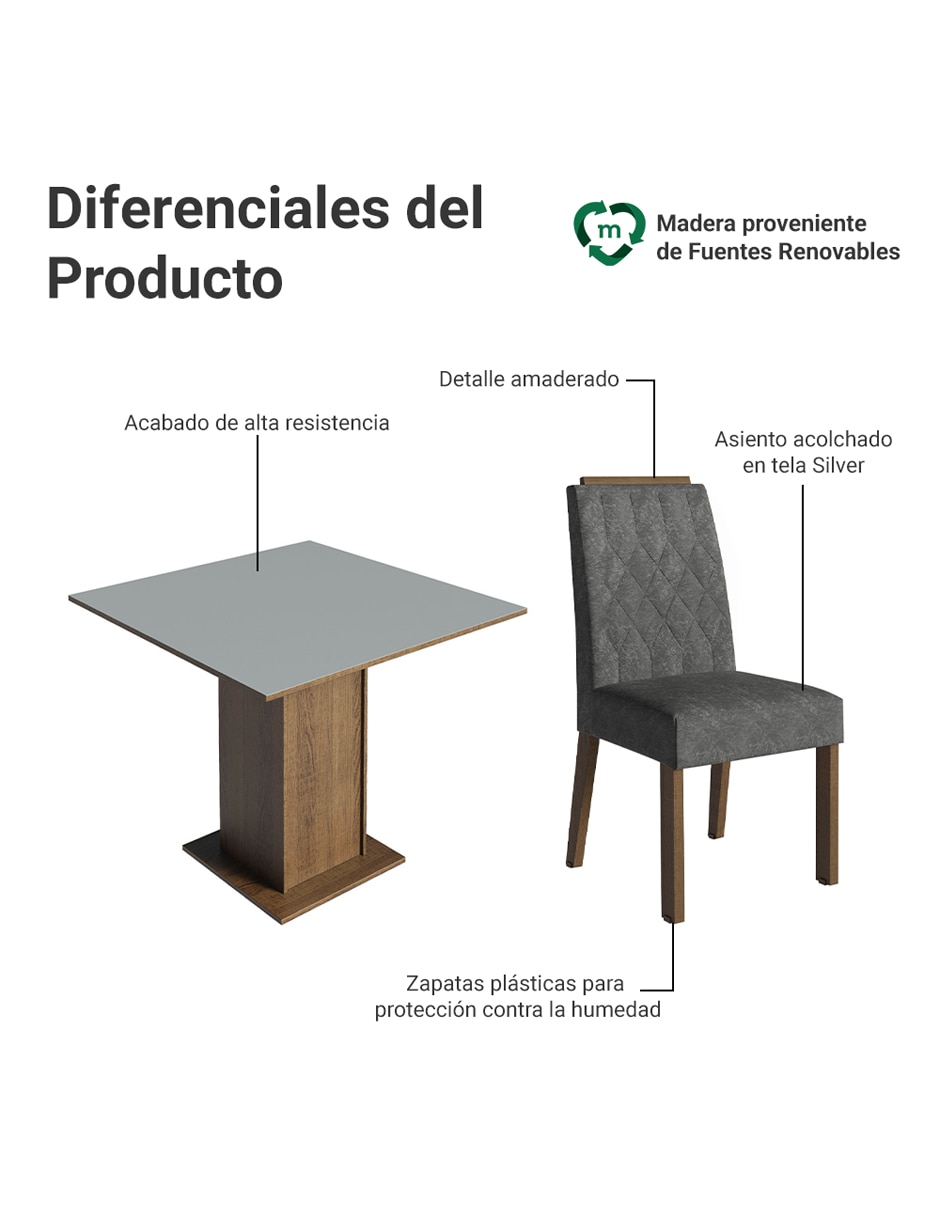 Comedor para 4 personas 8